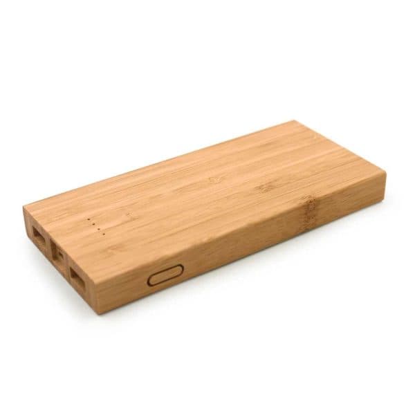Bamboo Wireless Power Bank 8000 mAh - View 1