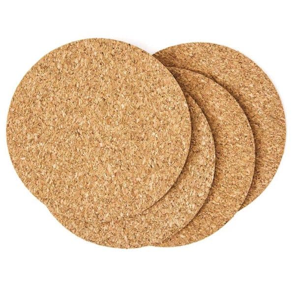 Cork Tea Coasters - View 1