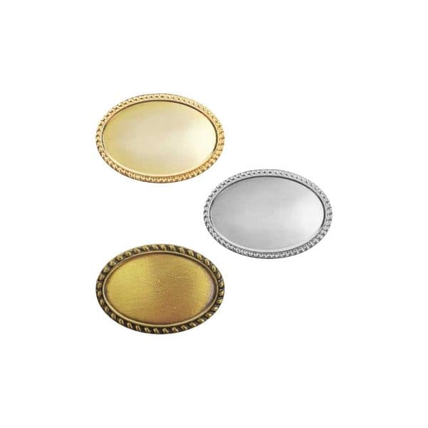 Oval Rope Design Logo Badges - View 1