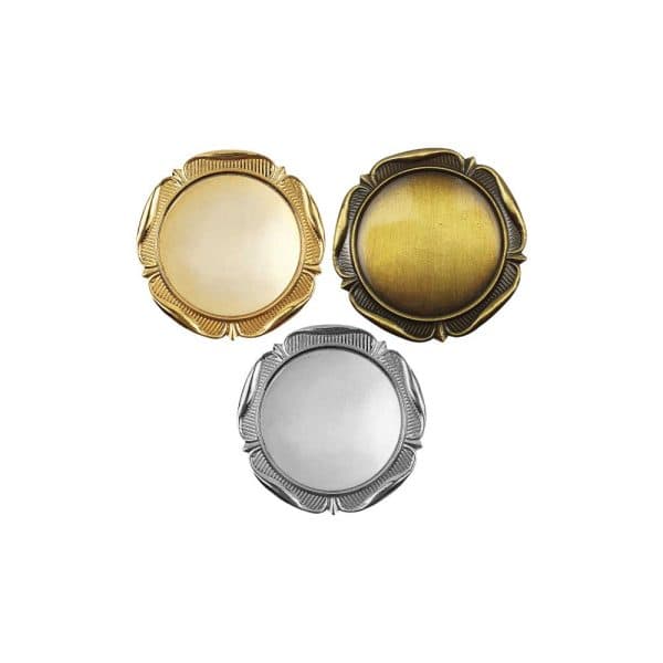 Round Flower Design Logo Badges - View 1