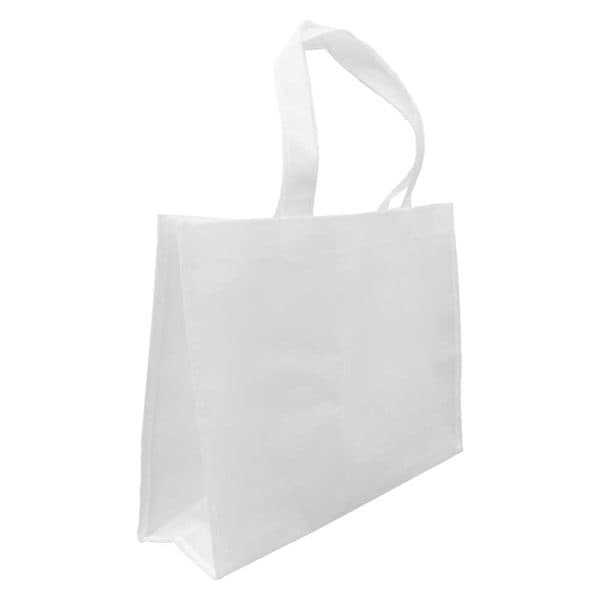 A4 White Non Woven Bags - View 1