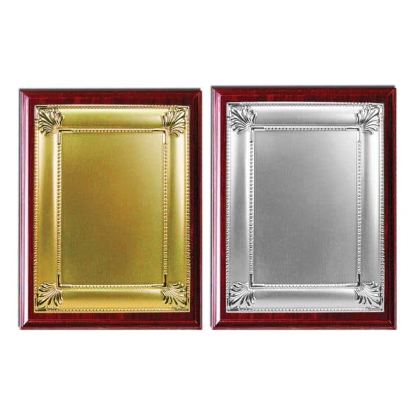 Wooden Plaques with Spanish Plate - View 1