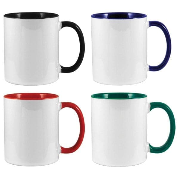 Two Tone Ceramic Mugs - View 1