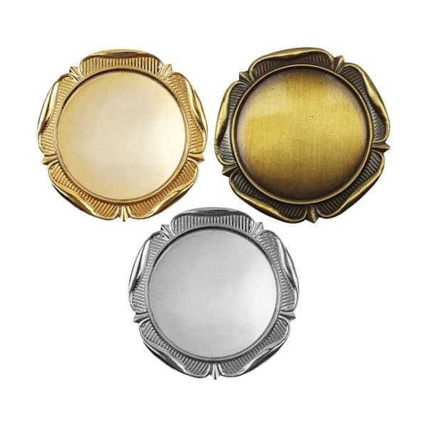 Round Flower Design Logo Badges - View 1