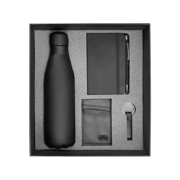 Promotional Gift Sets in Black Cardboard Gift Box GS-029