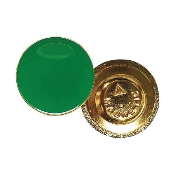 I Am Vaccinated Badge – Green imprint - View 1