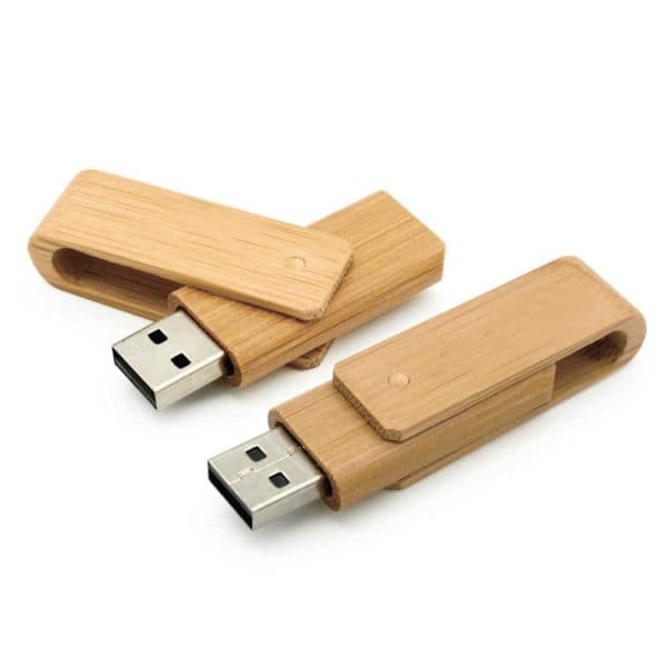 Bamboo USB Flash Drives - View 1