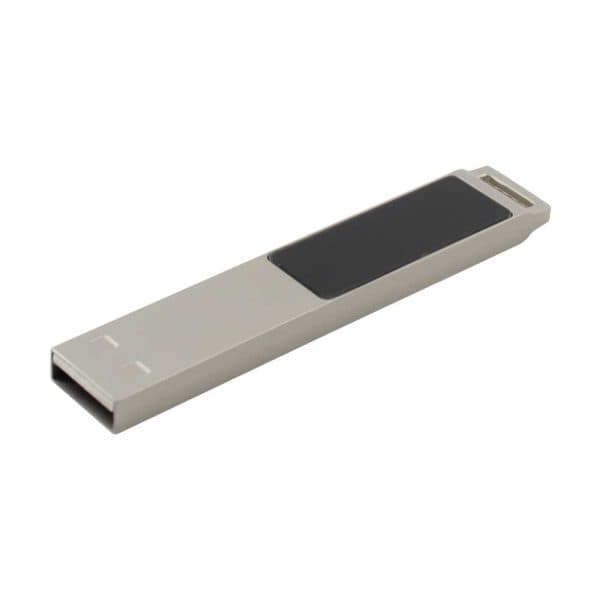 Light-Up Silver Metal 16GB USB - View 1