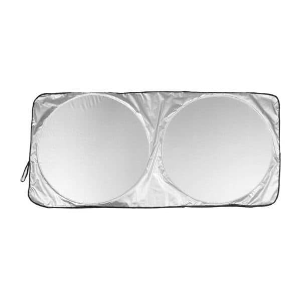 Silver Nylon Car Sunshades Custom Promotional Item - View 1
