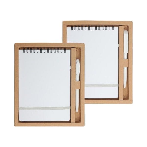 Antibacterial Gift Sets with Notepad and Pen - View 1
