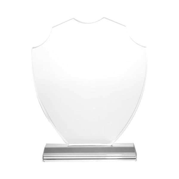 Victorian Shield Crystal Awards with Gift Box
