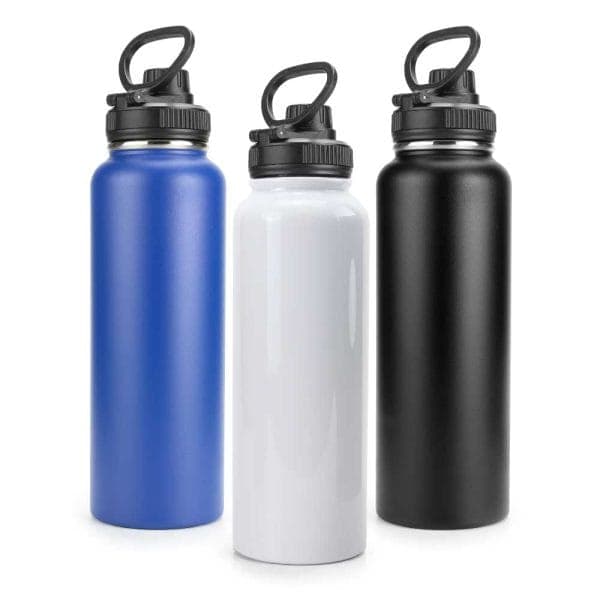Double Wall Stainless Steel Bottles with Carry Handle - View 1