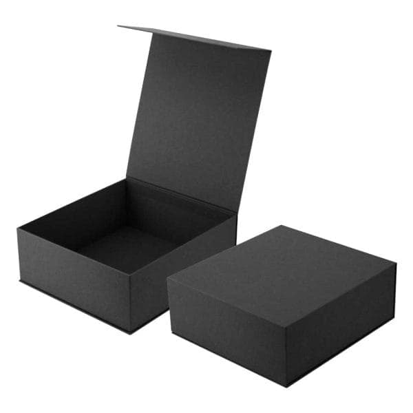 Black Gift Box with Magnetic Closure Size XL - View 1