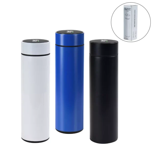 Double Wall Bottles with Temperature Display 500ml