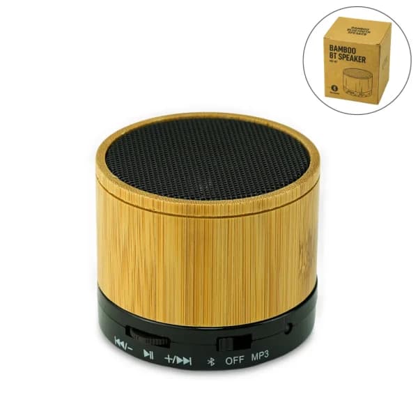 Bamboo Bluetooth Speakers V4.2 - View 1