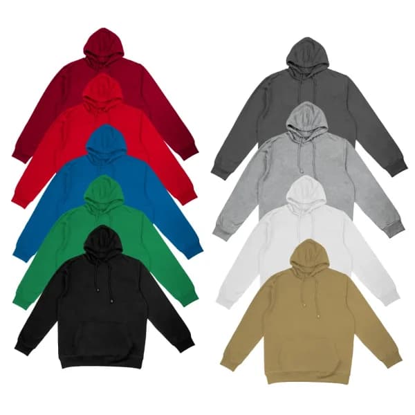 Fleece Hoodies Oversized Pullover in S | M | L | XL | XXL | 3XL Sizes - View 1