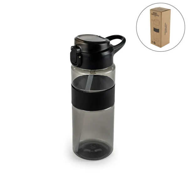 Eco-friendly Sports Bottles with Straw, 700ml in rPET Material - View 1