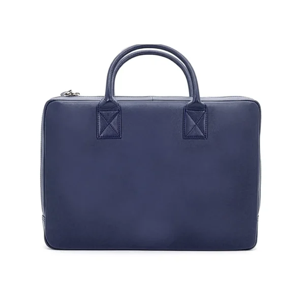 CHASE PLUS Laptop Bags in Premium Leather Regalia Blue – Bristol - Related corporate gift product