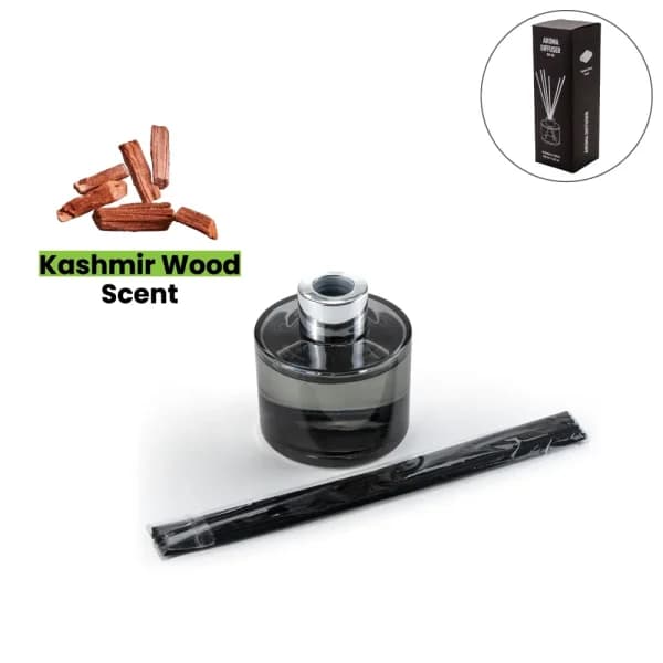 Aroma Reed Diffuser with Kashmir Wood Scent 100ml & 6 Pcs Sticks - View 1
