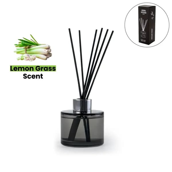Aroma Reed Diffuser with Lemon Grass Scent 100ml & 6 Pcs Sticks - Related corporate gift product